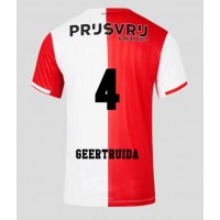Feyenoord Lutsharel Geertruida #4 Hemmatröja 2023-24 Kortärmad